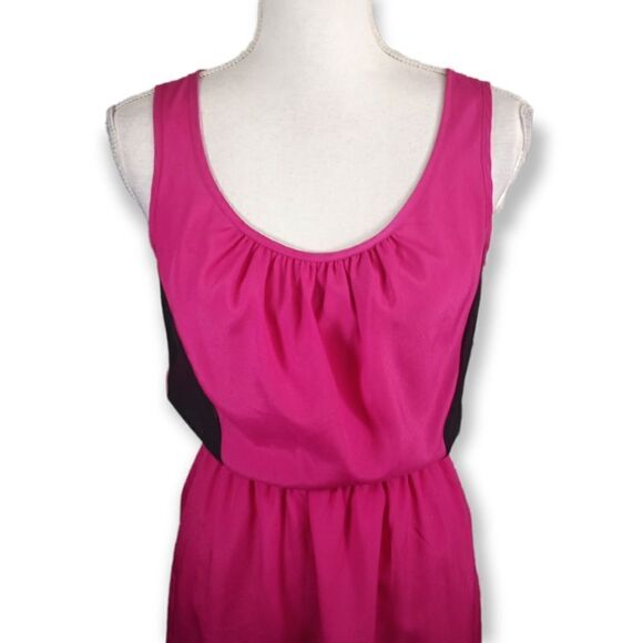 SPEECHLESS PINK & BLACK DRESS SZ.M EUC - Picture 2 of 8